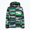 Kurtka narciarska dziecięca CMP 39W1924 deep mint/alpine/grey