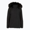 Kurtka ocieplana damska CMP 35K3626F Zip Hood Synthetic Fur nero