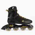 Rolki męskie Rollerblade Spark 80 black/saffron yellow 2