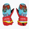 Rękawice narciarskie dziecięce Level Animal red 2