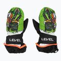 Rękawice narciarskie dziecięce Level Animal lime 2