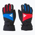 Rękawice narciarskie dziecięce Dainese Hp Scarabeo black taps/high risk red/lapi 4