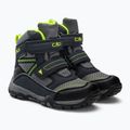 Śniegowce dziecięce CMP Pyry Snowboots Wp antracite/ghiaccio 4