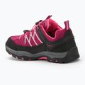 Buty trekkingowe dziecięce CMP Rigel Low Wp berry/pink fluo 3