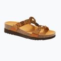 Klapki damskie Scholl New Bogota Wedge Med cognac/multi 8