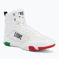 Buty bokserskie LEONE 1947 Premium black/lime/blue/white