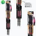 Kije trekkingowe Fizan Compact Tech pink 6