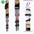 Kije trekkingowe Fizan Trek Pro L dark red 7