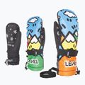 Rękawice snowboardowe dziecięce Level Junior Mitt pk rainbow