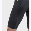 Spodenki rowerowe męskie Alé Green Speed Bibshorts black 4