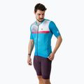 Koszulka rowerowa męska Alé Zig Zag sky blue 2