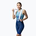 Spodenki rowerowe damskie Alé Magic Colour Bibshorts blue