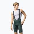Spodenki rowerowe męskie Alé Magic Colour Bibshorts forest green