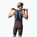 Spodenki rowerowe męskie Alé Magic Colour Bibshorts brownie 2