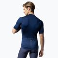 Koszulka rowerowa męska Alé Color Block navy blue 2
