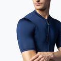 Koszulka rowerowa męska Alé Color Block navy blue 4