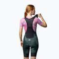 Spodenki rowerowe damskie Alé Stones Cargo Bibshorts green wood 2