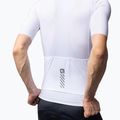Koszulka rowerowa męska Alé Color Block white 6