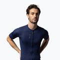 Koszulka rowerowa męska Alé Color Block navy blue