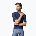 Koszulka rowerowa męska Alé Color Block navy blue 3