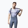 Spodenki rowerowe męskie Alé Magic Colour Bibshorts steel