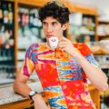 Koszulka rowerowa męska Alé Clorofilla orange combo 7