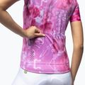Koszulka rowerowa damska Alé Linfa pink combo 5