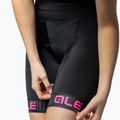 Spodenki rowerowe damskie Alé Traguardo 2.0 fluo pink 4