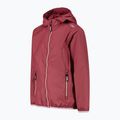 Kurtka przeciwdeszczowa dziecięca CMP 32X5795 Rain Fix Hood peony 3