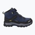 Buty trekkingowe dziecięce CMP Kiruna Mid Fitgo Fleece Wp blue ink/yellow 2