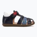 Sandały dziecięce Geox Macchia navy/light blue 2