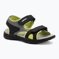 Sandały dziecięce Geox Vaniett black/light green