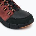 Buty juniorskie Geox Flexyper ABX wine/black 7