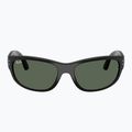 Okulary przeciwsłoneczne dziecięce Ray-Ban Balorama Bio Based black/dark green 2