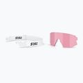 Okulary przeciwsłoneczne Bliz Breeze matte white/smoke blue multi/pink 6