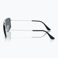 Okulary przeciwsłoneczne Ray-Ban Explorer III silver/dark blue polarized 6