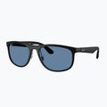 Okulary przeciwsłoneczne Ray-Ban RB4468 Polarized Lenses matt sand black/blue polarized 4