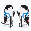 Rękawice narciarskie dziecięce Level Lucky Mitt pk white 2