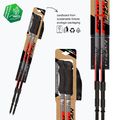 Kije trekkingowe Fizan Prestige A/S red 10