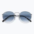 Okulary przeciwsłoneczne Ray-Ban New Round silver/blue 3