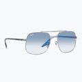 Okulary przeciwsłoneczne Ray-Ban RB3699 Polarized+ Lenses bronze/blue gradient