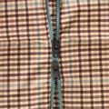 Kurtka damska Woolrich Printed Wool beige check 7