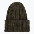 Czapka zimowa damska Woolrich Chunky Beanie dark green