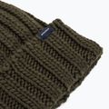 Czapka zimowa damska Woolrich Chunky Beanie dark green 3