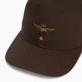 Czapka z daszkiem męska Aeronautica Militare HA1246UCT02 chestnut brown 3