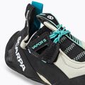 Buty wspinaczkowe damskie SCARPA Vapor S dust gray/aqua 8