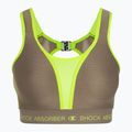 Biustonosz treningowy Shock Absorber Ultimate Run Bra Padded grey/lemon