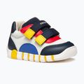 Buty dziecięce Geox Iupidoo white/navy 8