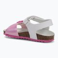 Sandały dziecięce Geox Chalki white/pink 3