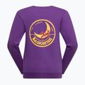 Bluza damska La Sportiva Climbing On The Moon viola/giallo 4